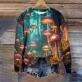 thumbnail image 1 of Xuyuer Womens Casual Fashion Sweatshirts Loose Pullover Sweatshirt Long Sleeve Crewneck Tops, 1 of 5