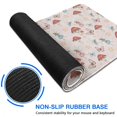 thumbnail image 6 of Long Mouse Pads for Desk,Mushroom Fairy Princess Pattern Desk Mats on Top Of Desks, Desk Mouse Pad Extra Large with 3mm Non-Slip Base and Stitched Edge for Gaming,Office,Work,Home 47.3"x23.6", 6 of 6