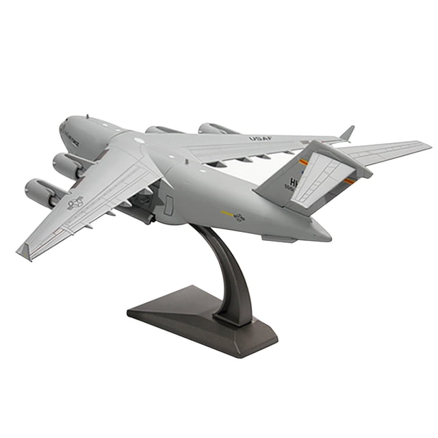JIAHAOO Beautiful Aviation Collectible: C-17 Plane Model Accurate Scale, Elegant Design for Living Room Display