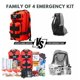 thumbnail image 3 of Kit de Supervivencia Stealth Angel 4 Personas 72 Horas Rojo, 3 of 6
