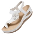 thumbnail image 2 of YOUYEDIAN Orthopedic Sandals for Women Summer Casual Arch Support Walking Shoes Comfy Slip on Non Slip Open Toe Slippers, 2 of 7