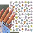 thumbnail image 1 of Nail Art Flower Daisy Pegatinas en relieve Deslizadores de uñas Diseño floral simple Elegante autoadhesivo Nail Art Calcomanías Decoración Tan Jianjun unisex, 1 of 2