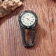 thumbnail image 1 of black Clip-on quartz carabiner watch Backpack Waterproof and shockproof pocket Watch Glow in The Dark outdoor, 1 of 5