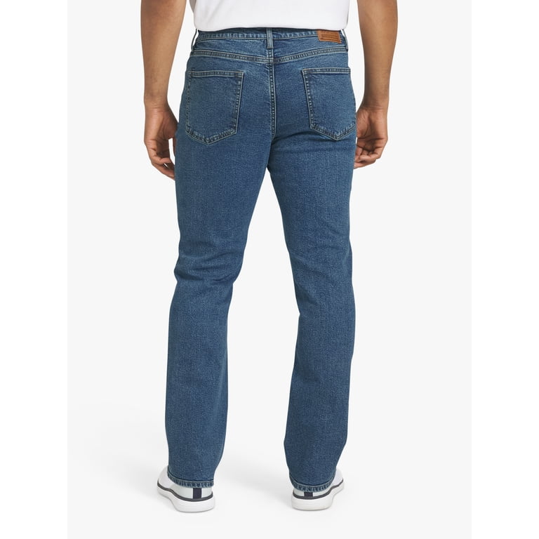 Chaps Men's Stretch Relaxed-Fit Denim Jeans photo 3
