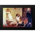 thumbnail image 2 of Barber, Charles Burton 24x17 Black Modern Framed Museum Art Print Titled - A Special Pleader, 2 of 5