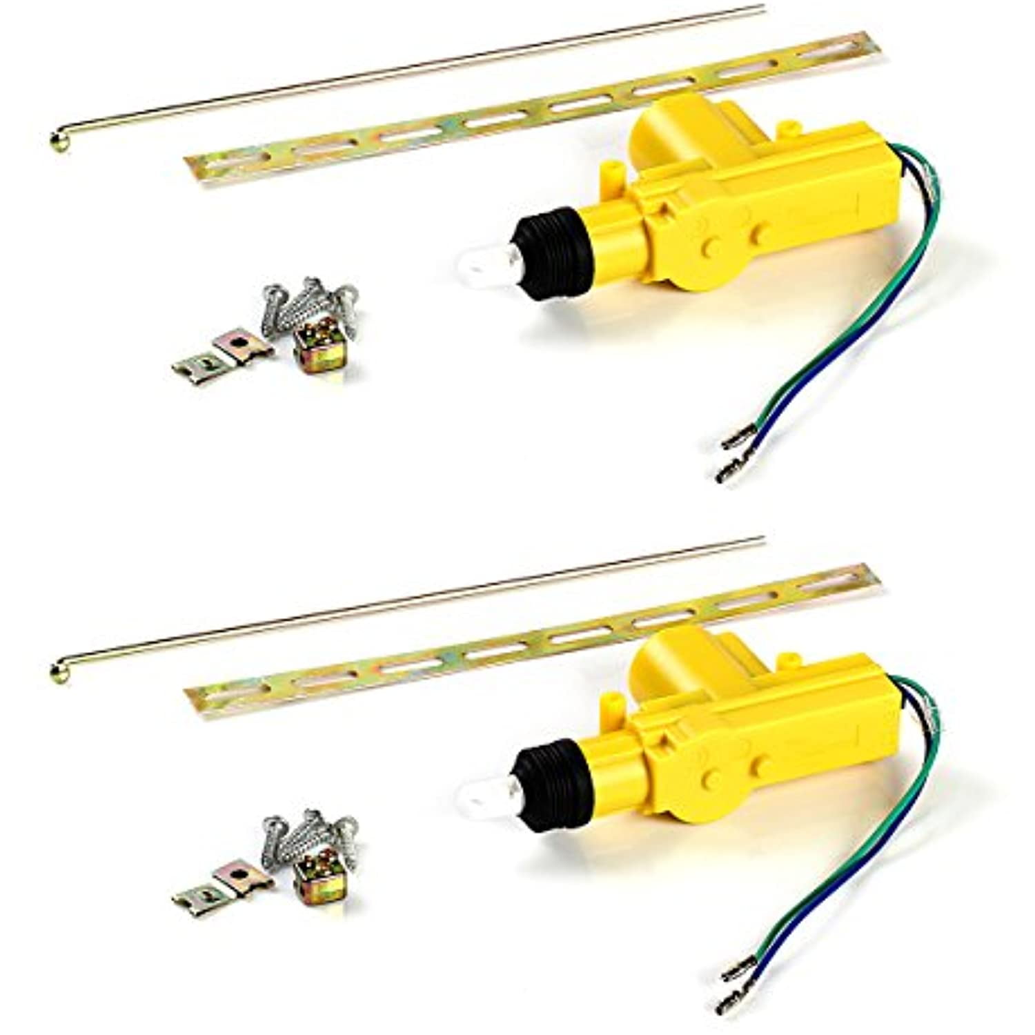 Universal Car Power Door Lock Actuator 12Volt Motor (2 Actuators