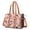 Boston Terrier Dog, variant on Teacher Tote Bag,Boxer Dog Pitbull Terriers Dog and Drinks Teacher Utility Tote Bag,Large Work Tote Bags for Women with Multiple Pockets,Top Zipper Closure,13.8x10.6x6.7 Inch