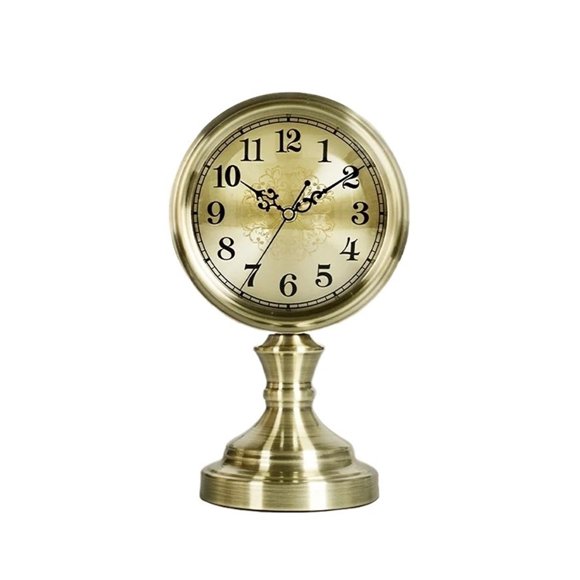Electronic Luxury Table Clocks Silent Living Room Modern Decorarion Shelf Desk Clocks For Living Room, Bedroom