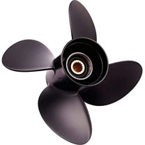 Solas 3413-138-19 Amita 4 Offshore Aluminum 4, Blade Boat Propeller, RH, 13.75 In. Diameter x 19 In., Pitch