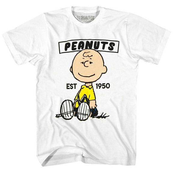 Peanuts Charlie Brown Est 1950 T-Shirt (Small)