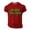 Red, variant on Mens Shirts St Patricks Day Casual Short Sleeve Comfortable Breathable Summer Crew Neck Basic Tee