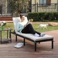 thumbnail image 4 of Boutique Home Sun Lounger Chair With Reclining Backrest, 4 of 5