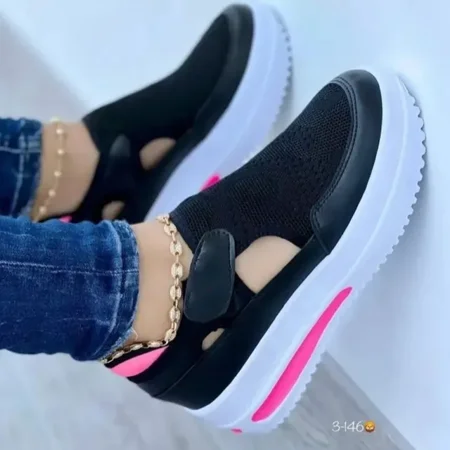 

2022 New Sneakers Women Casual Shoes Women Tenis Feminino Lace Up Breathable Ladies Shoes Woman Outdoor Walking Zapatos Mujer