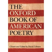 The Oxford Book of American Poetry (Hardcover)