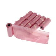 10Pcs Baby Diaper Nappy Bag Refill Rolls Waste Sacks Pink Color