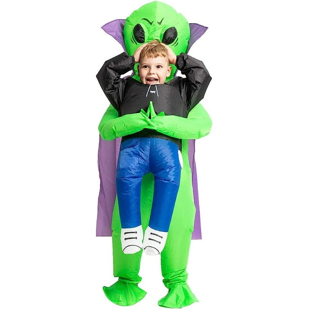 GOOSH 48 inch Inflatable Alien Costume for Kids Halloween Costumes Boys