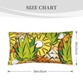 thumbnail image 4 of Bingfone Tropical Summer Fruit Printed Pillowcase 20x36 inches - Standard Pillow Cases with Envelope Closure,Gifts for Women Men, 4 of 9
