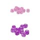 thumbnail image 1 of Dados de acrílico Hugo 20 piezas D6 para juegos, 1 of 10