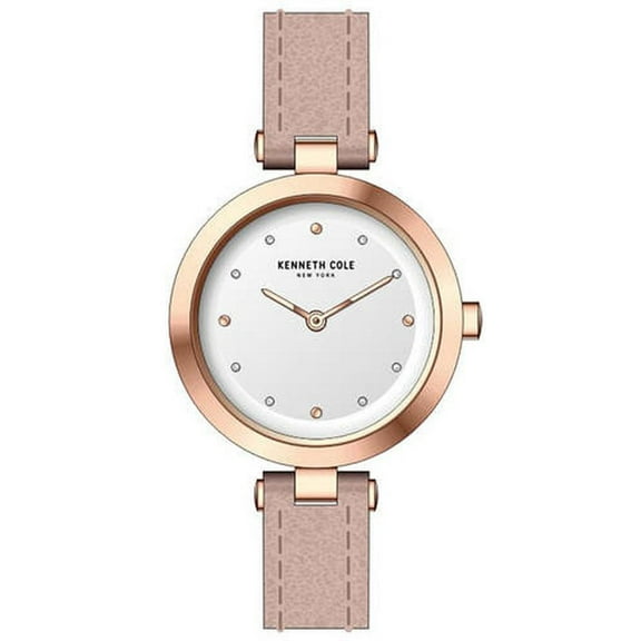 Women's Kenneth Cole New York Classic Pink Leather Band Watch KC50515003