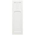 thumbnail image 5 of Ekena Millwork 18"W x 27"H True Fit PVC San Miguel Mission Style Fixed Mount Shutters, Unfinished (Per Pair - Hardware Not Included), 5 of 9
