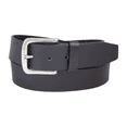 thumbnail image 1 of Smooth Grain Leather Belt with Line Emboss Detail, 38mm Width, 1 of 2