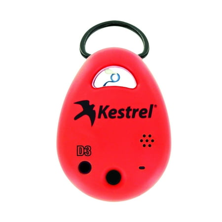 Kestrel DROP D3 Wireless Data Logger, Red