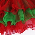 thumbnail image 6 of KONBECA Baby Girls Christmas Dresses, Long Sleeve Lace Princess Gauze Dress, Kids Pageant Flower Girl Dress, Newborn Girls Christmas Romper Tutu Dress Green (1-2 Years), 6 of 8