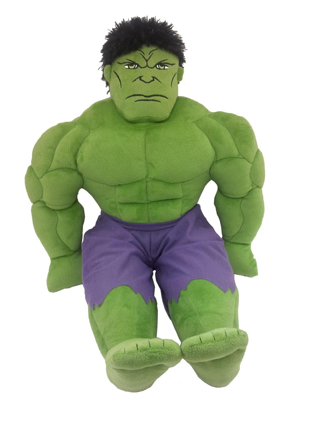 Marvel Avengers Le Hulk Copain d'Oreiller en Peluche, 100% Polyester
