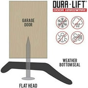 DURA-LIFT Garage Door Foam Bottom Weather Seal for 8 Wide Doors 9-feet
