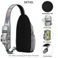 thumbnail image 2 of Boho Floral Crossbody Backpack Vintage Artistic Sling Bag for Students and Outdoor Use, 2 of 6