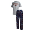 thumbnail image 2 of Officially Licensed NFL Men's Fairway Pajama Set by Concepts Sports, 2 of 11
