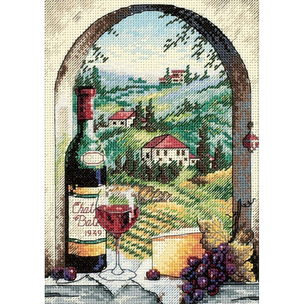 Dimensions Gold Collection Petite "Dreaming of Tuscany" Counted Cross