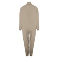 thumbnail image 6 of LEKODE Womens Sweatshirts No Hood Fall Sets for Women Comfort Sweatshirt Woman Long Sleeve Tops Womens Athletic Sets Women Comfy Sets Ladies Long Sleeve Tops Khaki 3XL, 6 of 7
