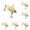 Gold 1.77Inch, variant on 5/10PC Metal Fishing Lures Hard Blade Baits Spinner Metal Spoon Swimbaits for Trout Walleye Crappie Bass Pike Freshwater and Saltwater Fishing