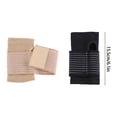 thumbnail image 3 of Reayehane 2 Pcs Support de Poignet Élastique Attelle de Tunnel Carpien Sangle de Compression Réglable Support de Poignet pour Tunnel Carpien Tendinite Poignet (Noir), 3 of 5