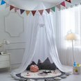 thumbnail image 2 of Fashion Bed Canopy Multipurpose Punch-free Breathable Bed Curtain Wash, 2 of 5