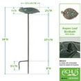 thumbnail image 3 of Achla BB-04-S Aspen Leaf Birdbath with stand, 3 of 4