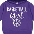 thumbnail image 3 of Inktastic Basketball Girl Sports Toddler Hoodie, 3 of 4