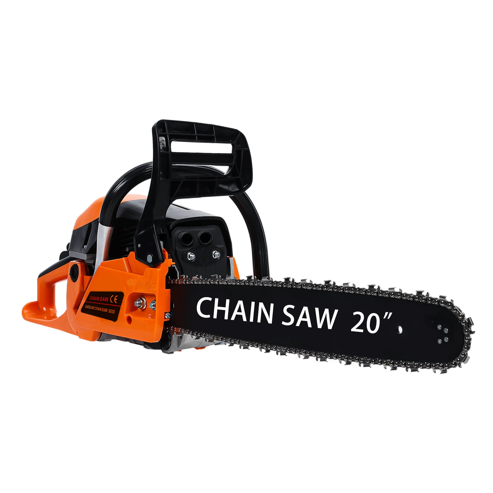Skymirror 20 Inch Gas Chainsaw, 58CC 2-Stroke Gas Powered Chainsaw, Handheld Cordless Chainsaw, High-Power Logging Saw for Wood Cutting and Tree Trimming