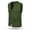 Army Green, variant on Men's Multi Pocket Travelers Fishing Photography Director Casual Outdoor Vest