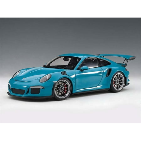 Porsche 911 (991) GT3 RS in Miami Blue Composite Die-cast Model in 1:18 Scale by (Best Porsche 911 Model)