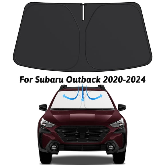 Windshield Sunshade for Subaru Outback - 2026 Upgrade Front Car Shades, Foldable Sun Shade Protector Fit 2020-2025 Subaru Outback SUV, Base, Premium, Limited, Touring