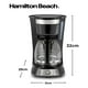 thumbnail image 2 of Cafetera Hamilton Beach Easy Brew de 12 Tazas con Interruptor Acero Inoxidable Pausa Automática (Reacondicionado), 2 of 8