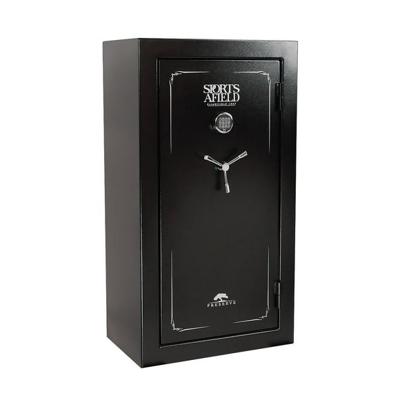 Preserve Series 59" Tall Gun Storage Safe With Electronic Lock & Triple Seal Protection (32 Gun Capacity), Lifetime Warranty Safe