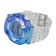 thumbnail image 3 of Reloj de pulsera digital multifuncional de moda para adolescentes: reloj deportivo con correa transparente en degradado azul oscuro, 3 of 8