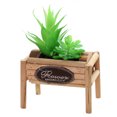thumbnail image 1 of Macetas de madera, suculentas de simulación, bonsái, adornos creativos, flores, decoración de interiores, plantas verdes artificiales, 1 of 5
