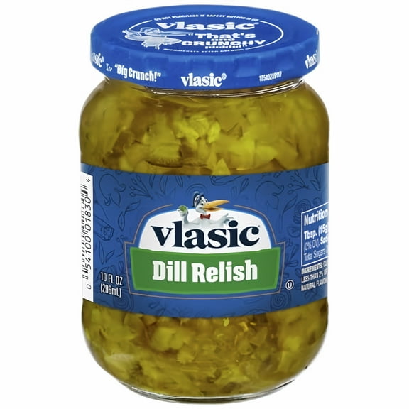 Vlasic Dill Relish 10 oz (Pack of 5)