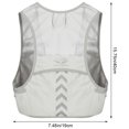 thumbnail image 3 of vlrwzc Waterproof Ultralight Running Hydration Vest Backpack Reflective Race Pack for Men Women, 3 of 7