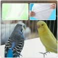 100pcs Nonwoven fabric Parrot Cage Liners Bird Cage Cushions (White