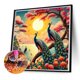 thumbnail image 5 of Kit de pintura de diamante 5D DIY con taladro redondo completo, decoración del hogar, manualidades, 55x55cm, 5 of 9